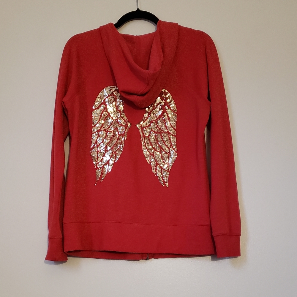 Victoria's Secret Angel Wings Zip Up Size L